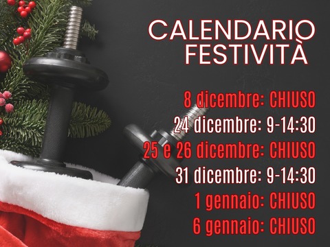 Calendario Festività